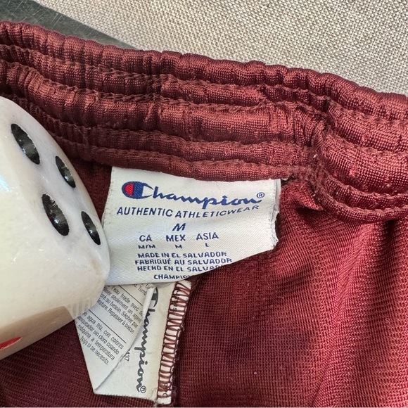 Champion Men’s Sport Shorts – Burgundy, M - Picture 2 of 7